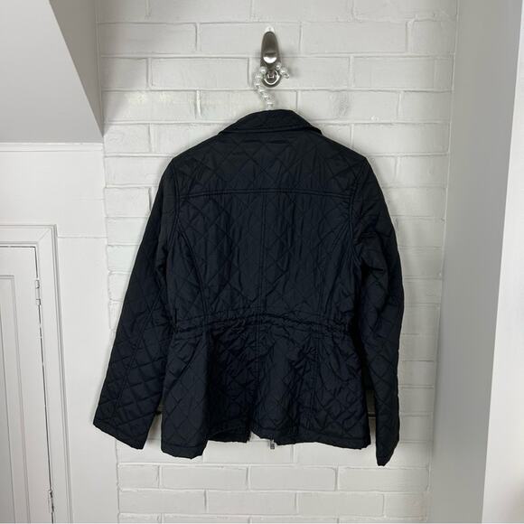 Michael Michael Kors Black Quilted Zip Front Puffer Jacket Size S - Picture 5 of 9